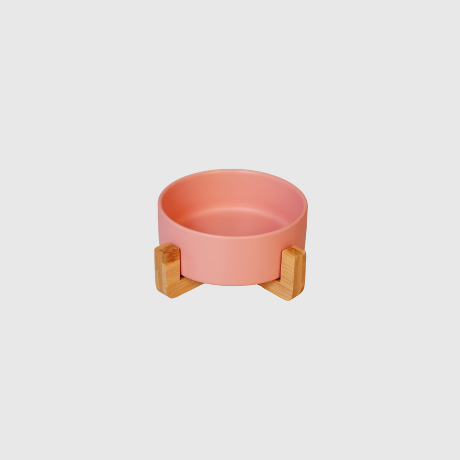 Sophie's Classic Pet Bowl - Bamboo Embrace (Pebble Gray)