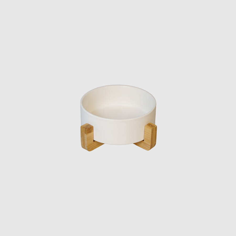 Sophie's Classic Pet Bowl - Bamboo Embrace (Honey Yellow)