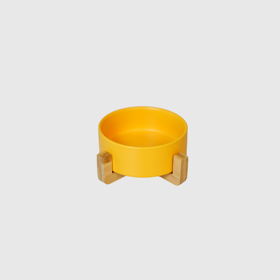 Sophie's Classic Pet Bowl - Bamboo Embrace (Forest Green)