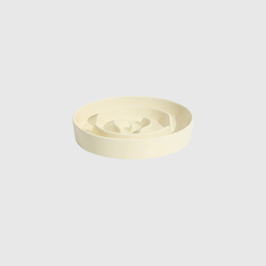 Daisy's Slow Feeder - Curved Path (Cream)