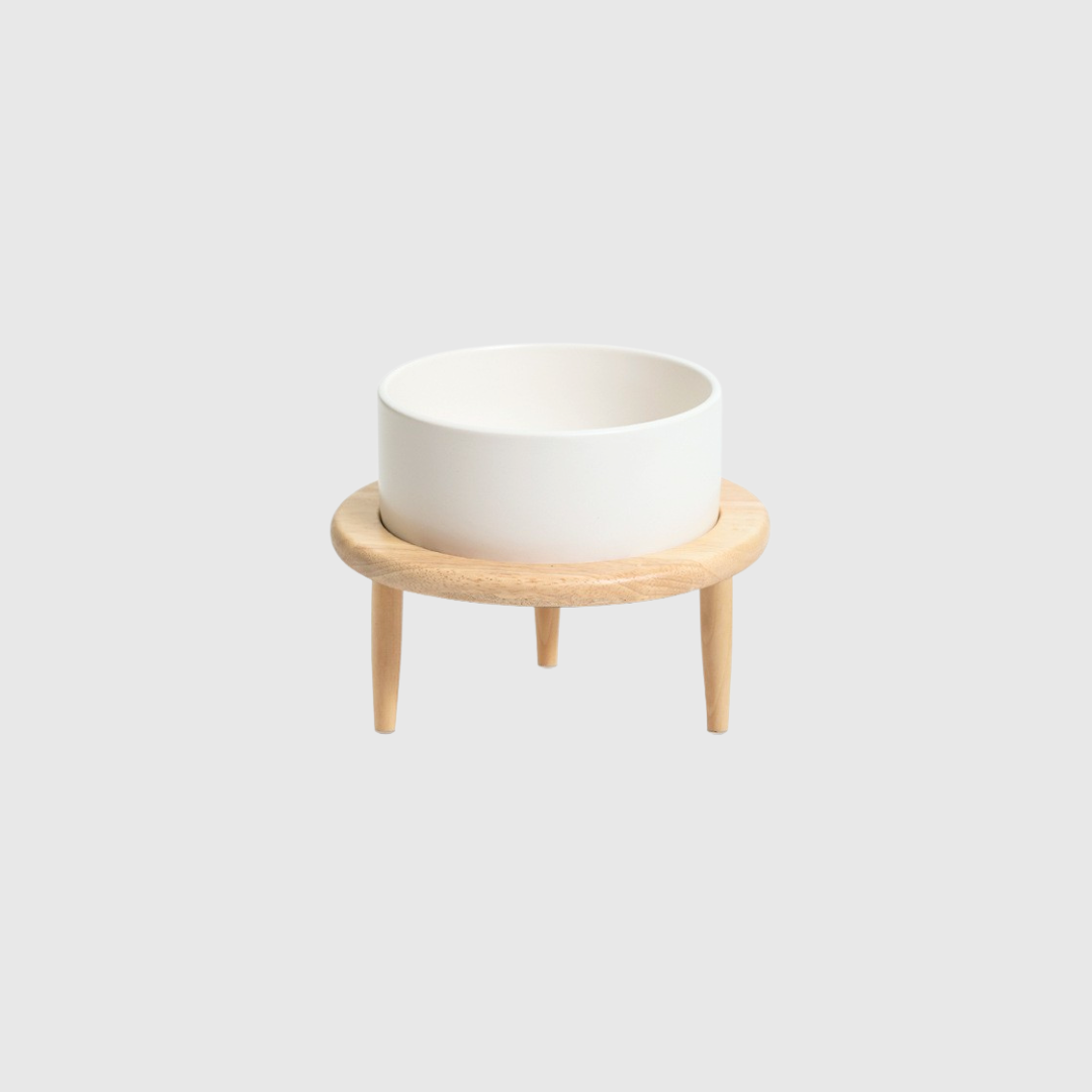 Sophie's Classic Pet Bowl - Tripod Haven (Pebble Gray)